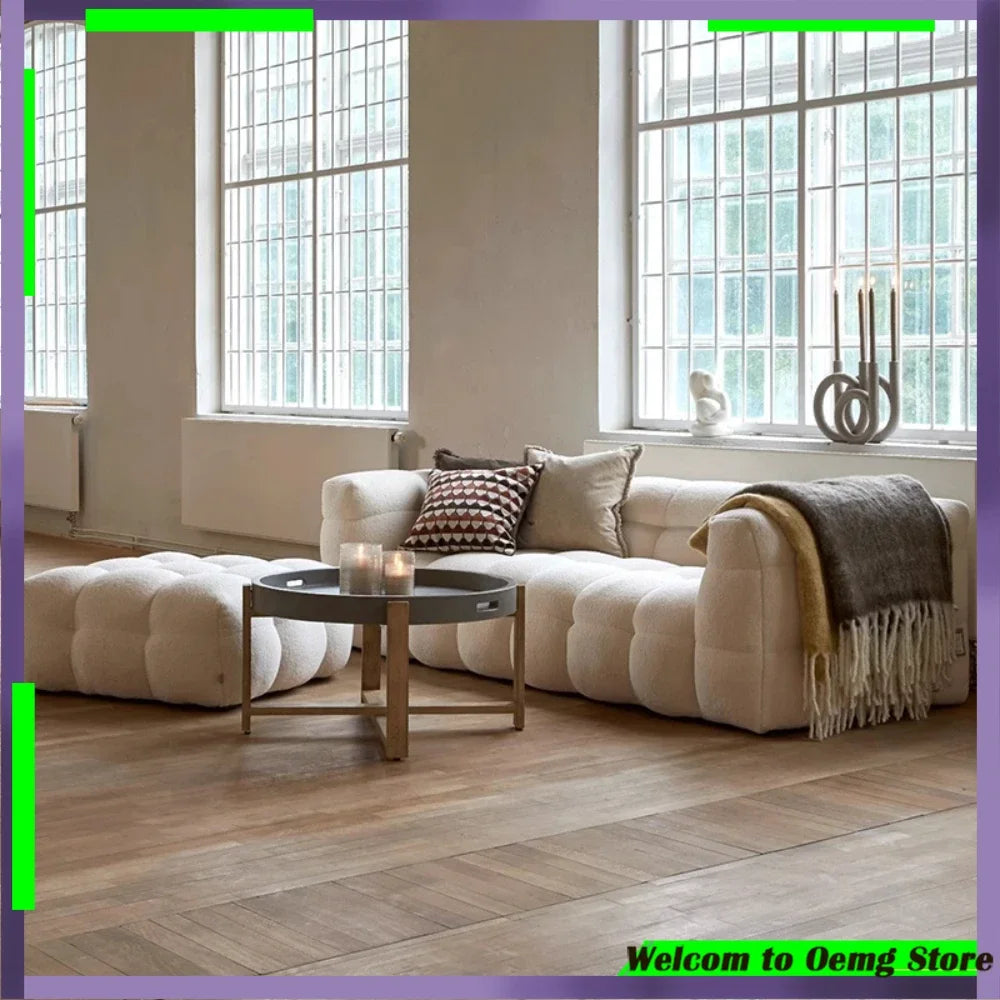 Nordic Style Modern Luxury Sofa Living Room Cozy Lounge Furniture Designer Lazy Divano Soggiorno Di Lusso Mueble Home Decor