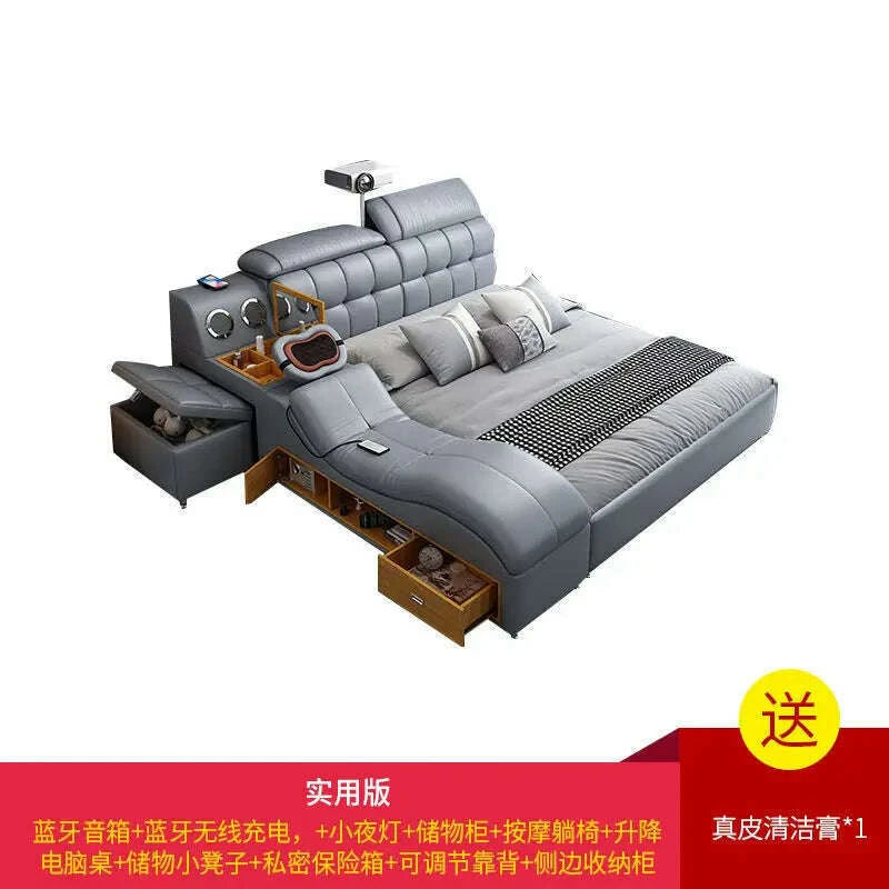 intelligent-massage-tatami-leather-bed-modern-simple-master-bedroom-storage-double-bed-size-apartment-wedding-bedkimlud-womens-fashion-34603580