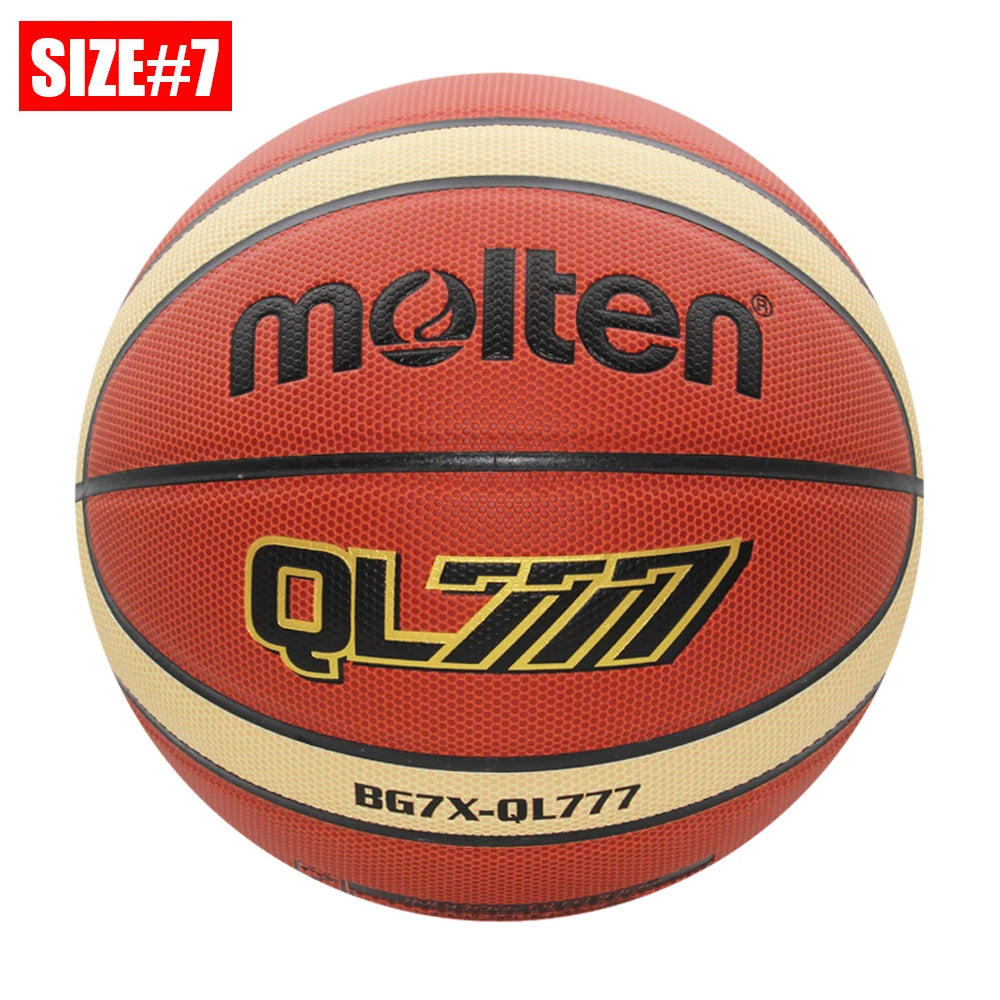 PU Basketball Official Size 7 6 5 — Orange | KIMLUD