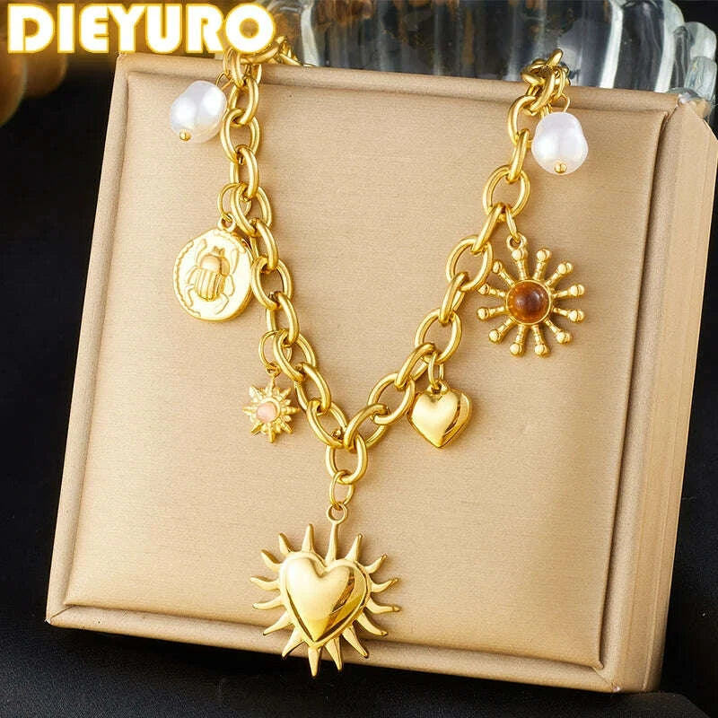 stainless-steel-golden-summer-sun-heart-drop-necklace-for-women-lady-new-trend-waterproof-neck-chain-jewelry-giftkimludkimlud-35576110