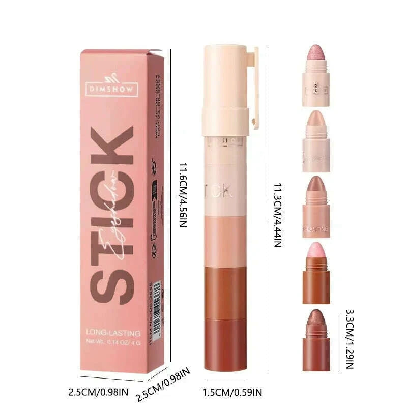 5-color-matte-pearlescent-eye-shadow-stick-easy-to-use-waterproof-anti-smudging-and-portablekimlud-womens-fashion-34599141