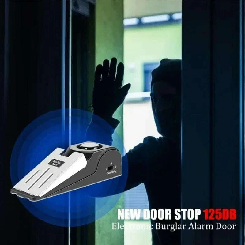 door-stop-alarm-125-db-anti-theft-burglar-stop-system-wedge-shaped-door-stop-stopper-alarm-block-blocking-system-for-hotel-homekimludkimlud-35562198