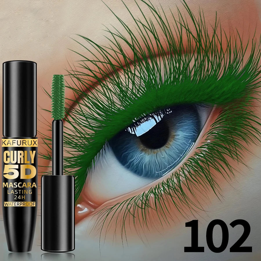 Silk 5D Mascara Waterproof Lengthened Curled Lashes Long Wearing Formula — Black | KIMLUD