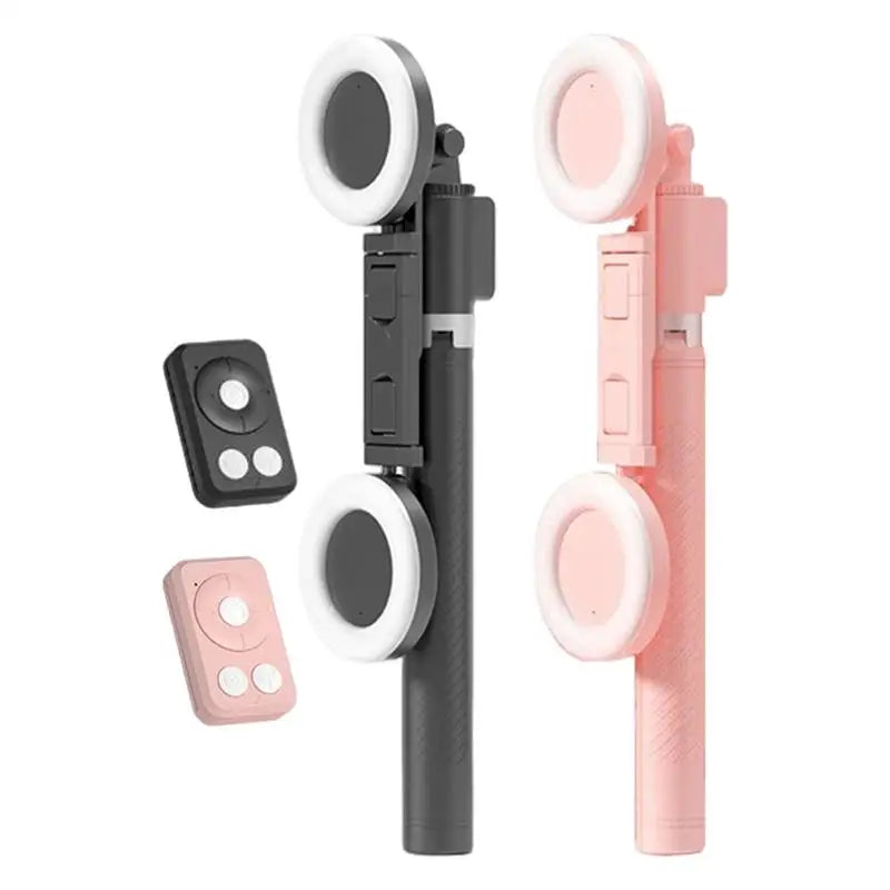 6 In 1 Selfie Stick Tripod Portable 67Inch Height Tripod Stick With Wireless Remote Cell Phone Holder Travel Phone