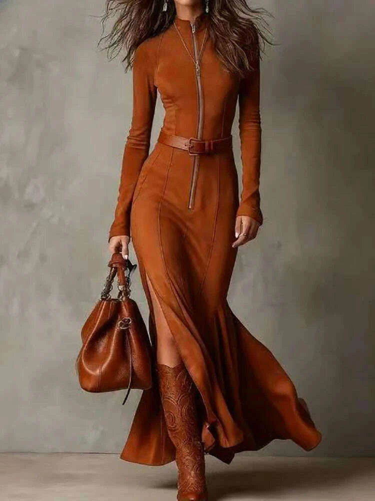 stand-collar-zipper-patchwork-maxi-dress-spring-autumn-women-long-sleeve-chic-party-dress-elegant-simple-ladies-dress-vestidoskimludkimlud-35562971