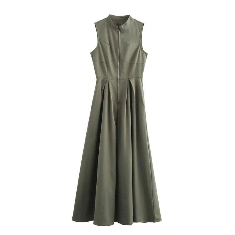 mujer-zipper-long-dress-woman-pleated-sleeveless-bodycon-dress-summer-elegant-party-dresses-for-women-2025-new-midi-dresseskimludkimlud-35568260