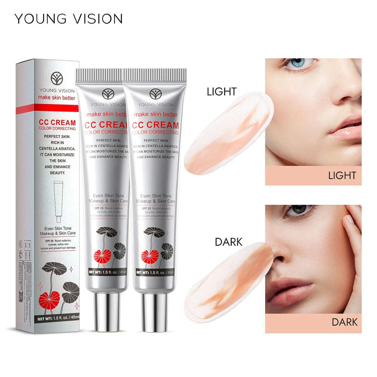 young-vision-2-color-brightening-cc-cream-with-drop-puff-for-easy-use-as-a-makeup-base-and-barrier-creamkimlud-womens-fashion-34598992