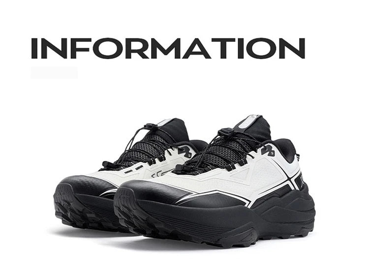 Xtep Chase Mountain 2.0 Pro Professional Outdoor Trail Running Shoes For Men Rebound Anti-Slip Wear-Resistant 874319170003