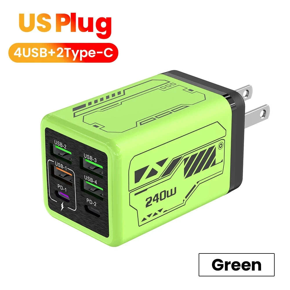 240w-6-ports-4usb2type-c-super-fast-charging-mobile-phone-charger-usb30-pd30-euukus-charger-for-iphone-17-16-samsung-pocokimludkimlud-35573464