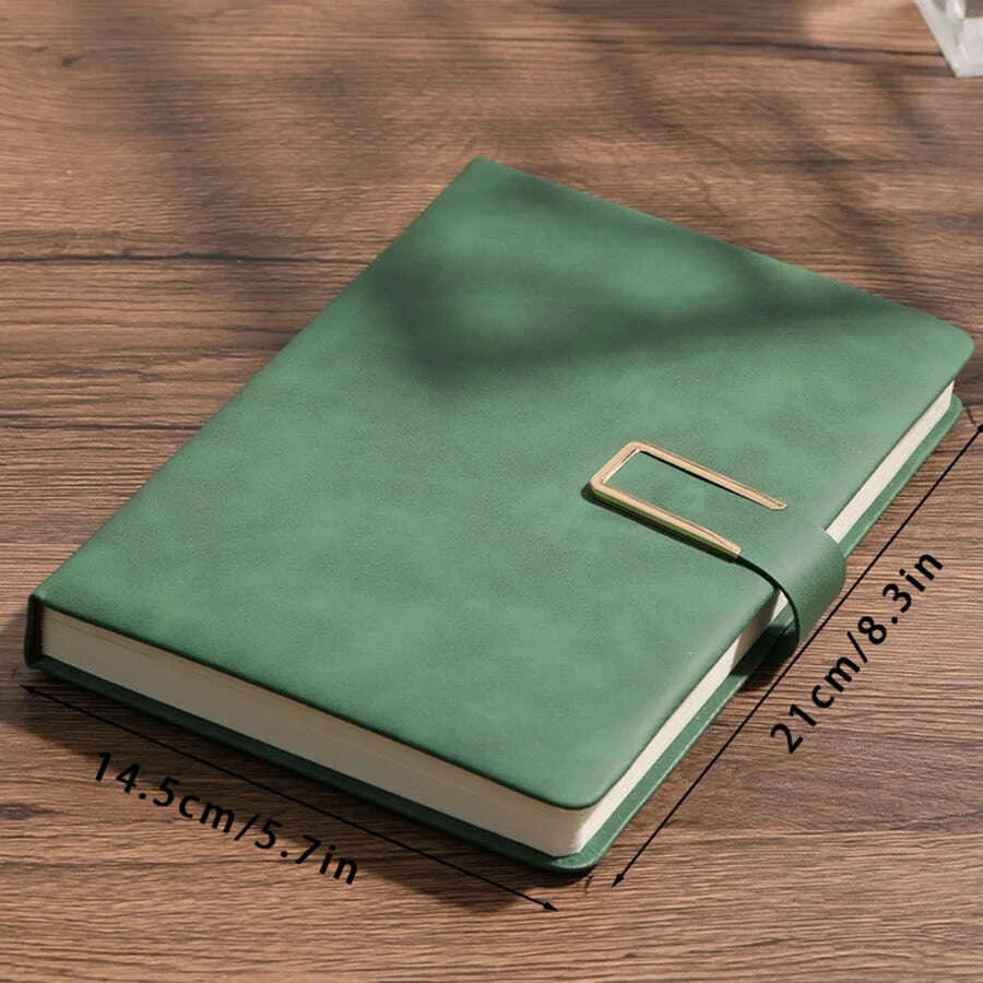 vintage-a5-leather-notebook-with-personalized-soft-cover---perfect-for-business-meetings-and-college-lifekimlud-womens-fashion-34602090