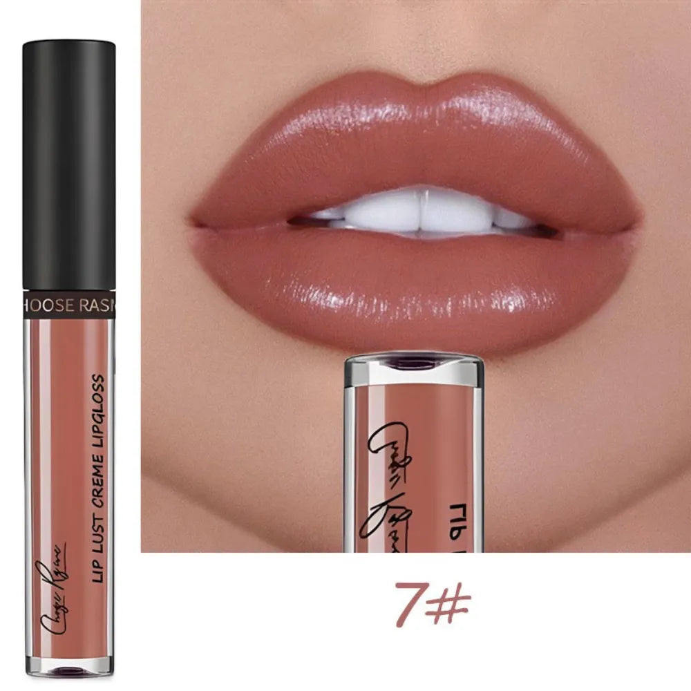 Glossy Lip Gloss Long Lasting Waterproof — Multicolor | KIMLUD