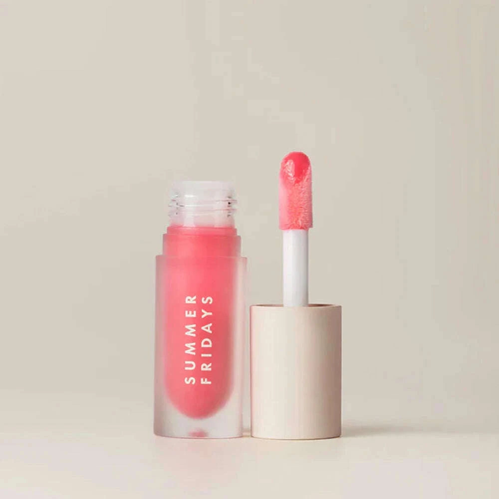 summer-fridays-lip-balm-moisturizing-mirror-lip-gloss-lip-vanilla-pink-sugar-pink-guava-cake-smell-lipstick-shimmer-oil-makeupkimludkimlud-35564419