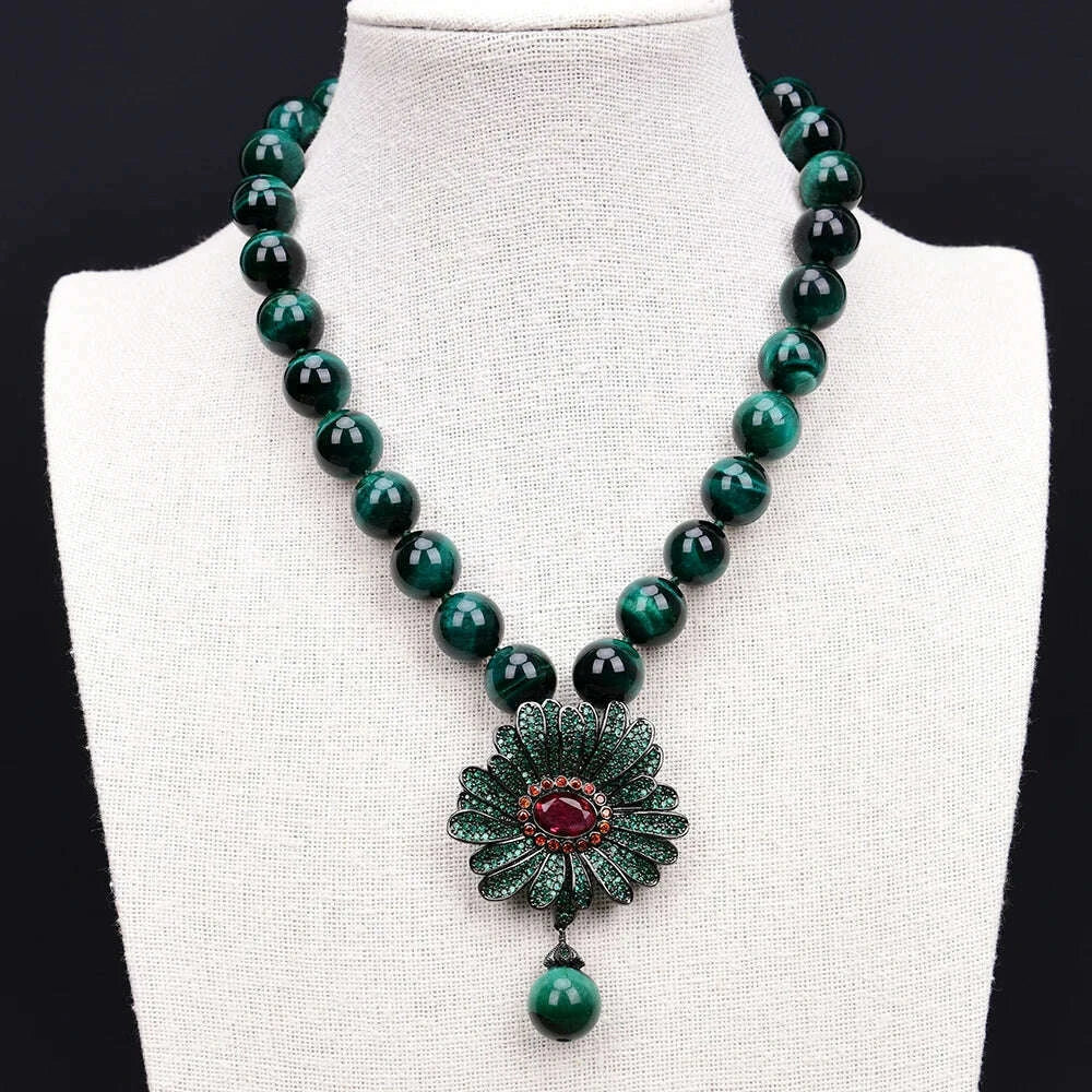 g-g-18-natural-round-green-tiger-eye-necklace-cz-pave-flower-crystal-pendant-lady-party-gifts-kimlud-kimlud-33912892