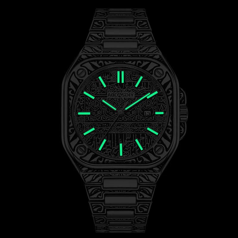 Men's Watches Top Brand Luxury Chronograph Quartz Men Watch Waterproof Classic Wrist Watch Men Stainless Steel Male Clock