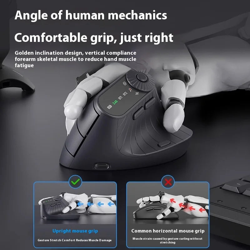 Monster M2 PRO MAX Gaming Mouse Rechargeable Dual Mode Lightweight Custom & Comfortable Ergonomic Durable Wireless Mouse Gift