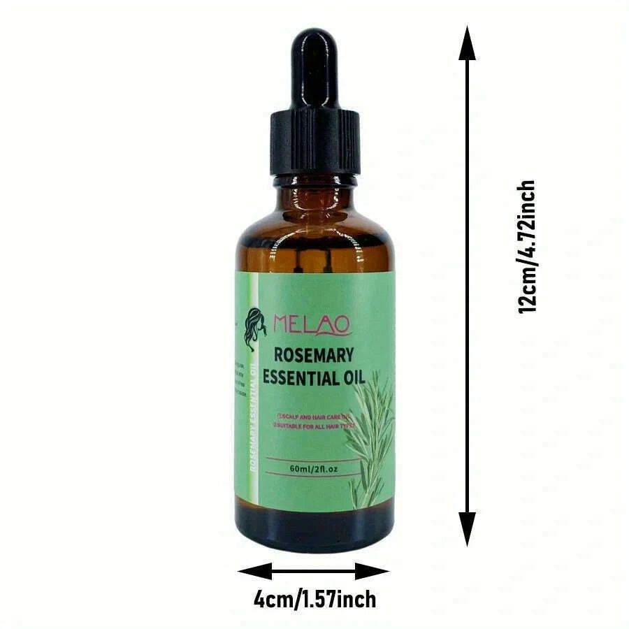 KIMLUD, GZE Rosemary Hair Oil For All Hair Types 60ml Multi-Purpose For Hair And Body Care Premium Essential Oil Moisturizing, KIMLUD Womens Clothes
