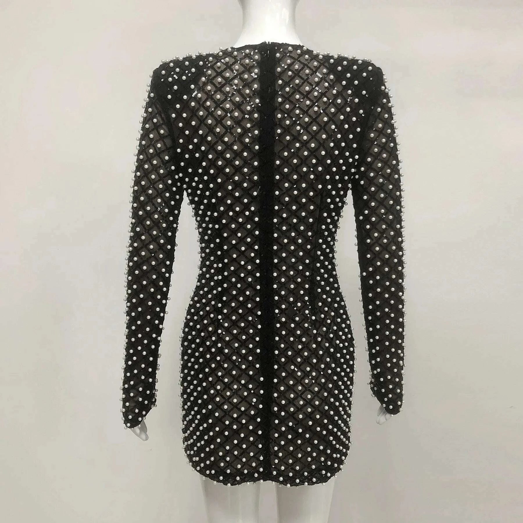 vc-pearl-sequins-hollow-out-short-dress-for-women-sexy-long-sleeve-key-hole-bow-tie-diamond-beige-mini-evening-party-dresskimlud-womens-fashion-34625123