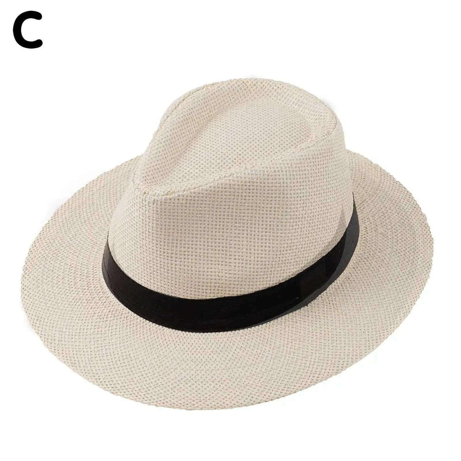 fashion-unisex-panama-straw-hat-men-women-summer-casual-beach-flat-straw-hat-sunshade-wide-brim-jazz-fedora-cowboy-sun-hatkimludkimlud-35566862