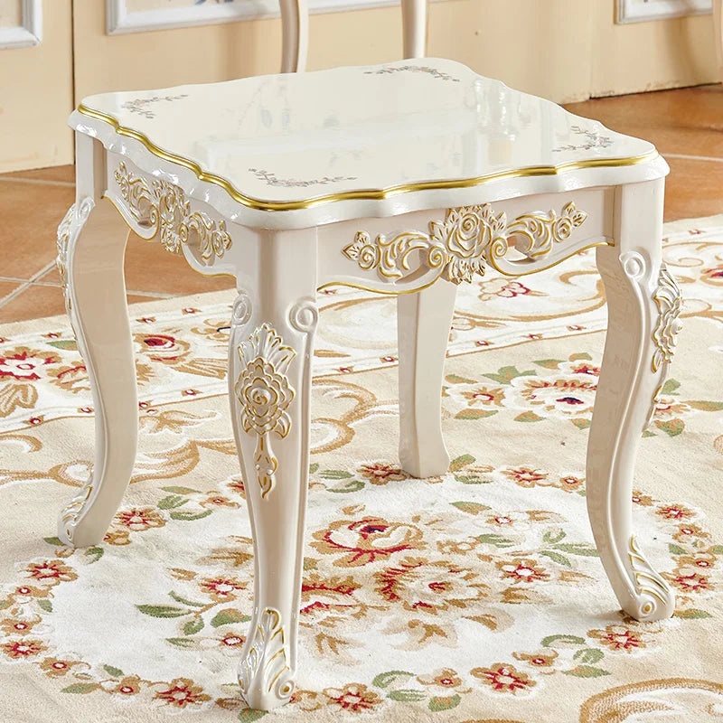 X European Solid Wood Dining Chair Princess Lazy Throne Luxury Lounge Chair Fashion Butterfly Ergonomic Muebles Entrance Furnitu