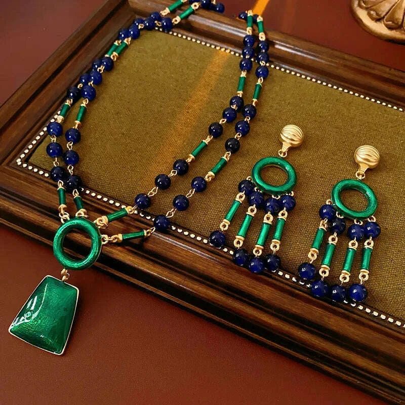 three-pieces-vintage-drop-oil-jewelry-set-silver-needle-bamboo-knot-tassel-earrings-light-luxury-exaggerated-necklace-sets-women-kimlud-kimlud-33913714