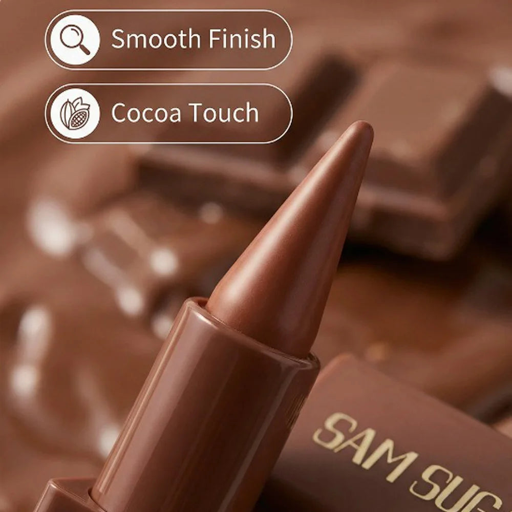 Lipstick – Waterproof Long Lasting Pigment – Lipstick – Chocolate Brown | KIMLUD
