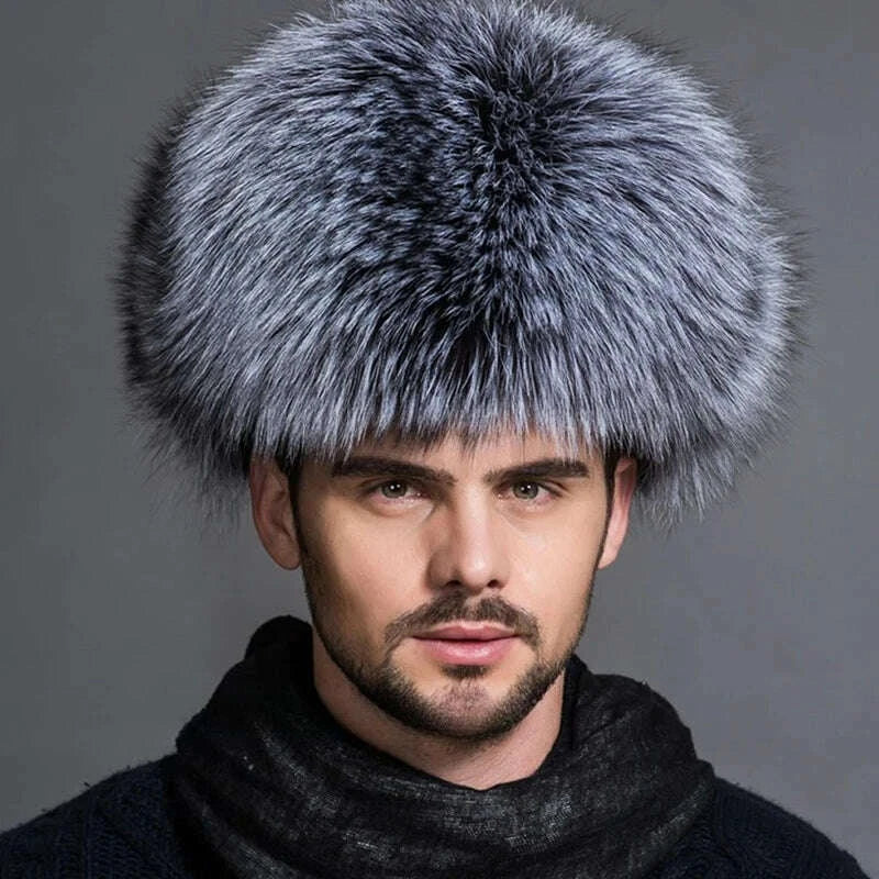 new-winter-mens-100-real-silver-fox-fur-bomber-hat-raccoon-fur-ushanka-cap-trapper-russian-man-ski-hats-caps-real-leather-topkimlud-womens-fashion-34618659