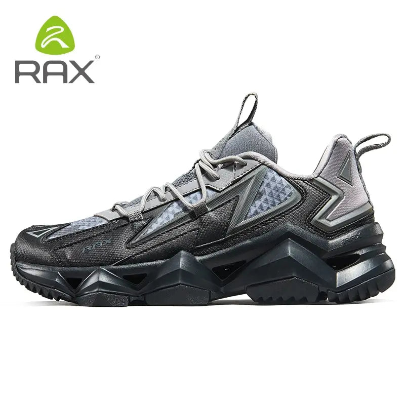 Breathable Hiking Shoes Outdoor Trekking Sneakers — Black | KIMLUD