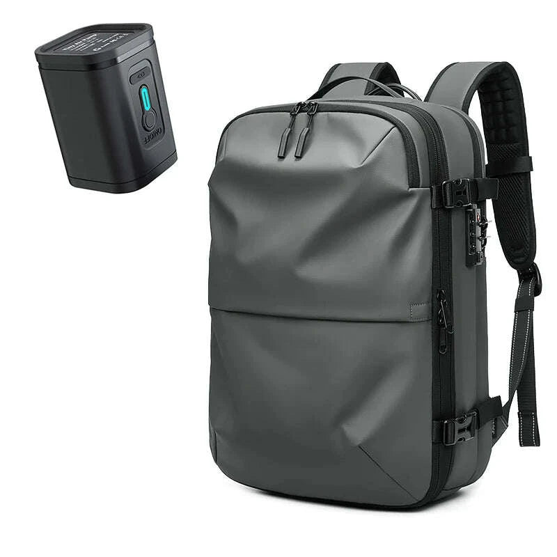 KIMLUD, Men Travel Backpack vacuum compression 17 inch Laptop Backpack Business Large Capacity school Backpack Expanded Hiking backpack, KIMLUD Womens Clothes