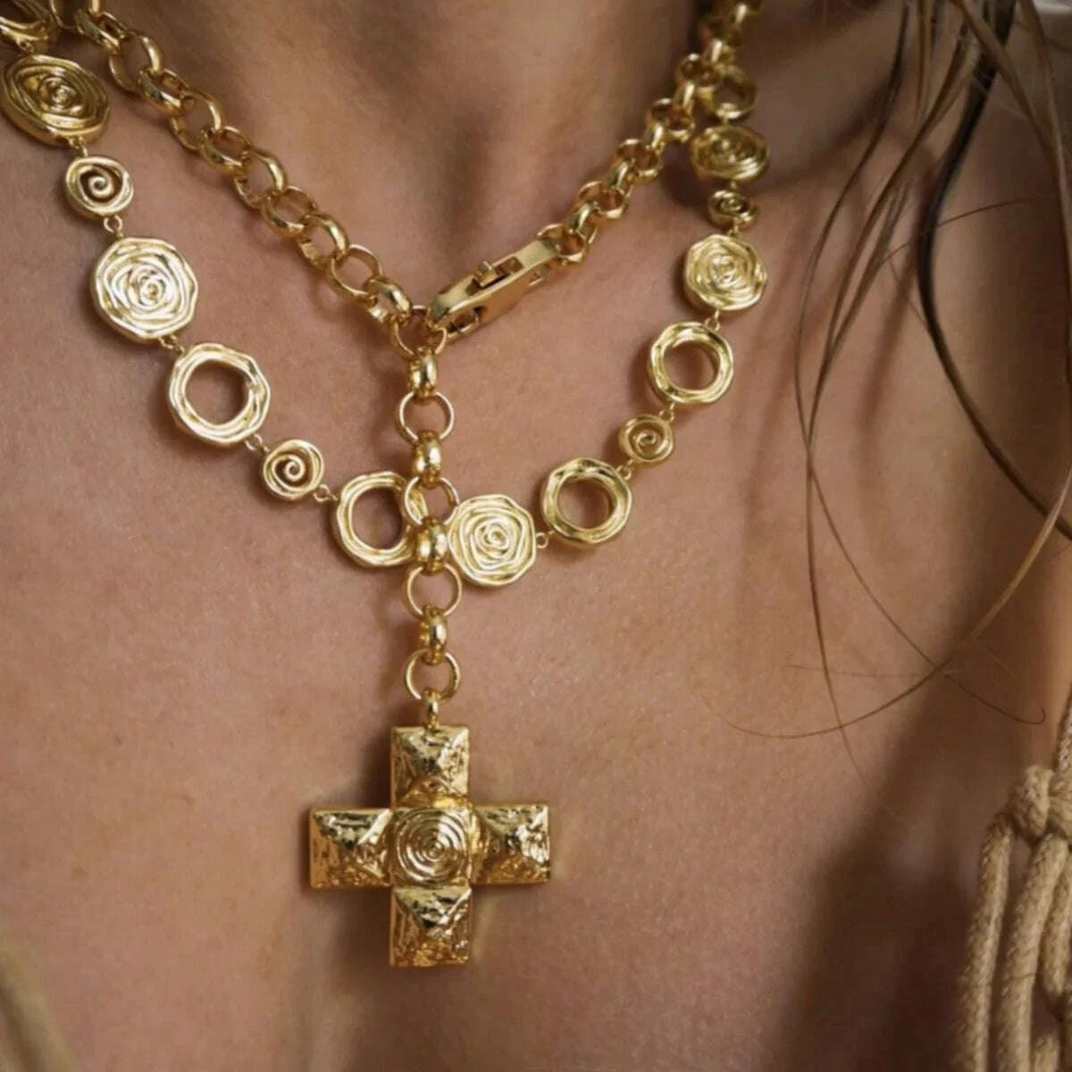 punk-18k-gold-plated-stainless-steel-big-cross-pendant-necklace-for-women-fashion-party-jewelry-gift-kimlud-kimlud-33913889
