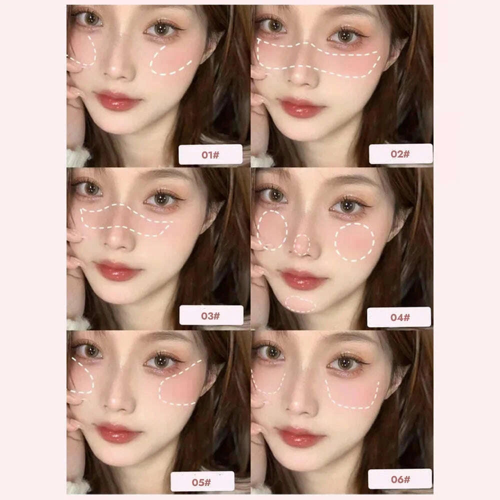 airy-blush-clay-pigmented-powdery-cream-blusher-daimanpu-long-lasting-tender-look-uplifting-color-matte-girlish-blushkimlud-womens-fashion-34599154