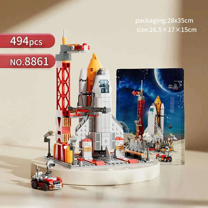 toylinx-launch-center-lunar-lander-model-building-blocks-spaceship-spaceport-figure-shuttle-rocket-bricks-construction-toyskimlud-womens-fashion-34620713