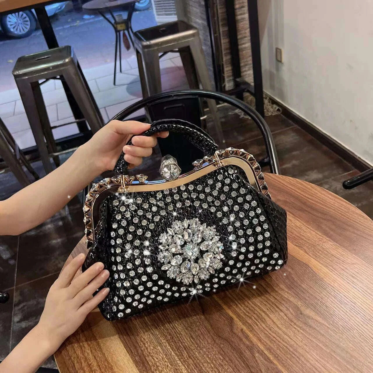2023-new-luxury-fashion-diamonds-women39s-handbags-leather-design-clip-rhinestone-bag-portable-tote-shoulder-messenger-bags-kimlud-kimlud-33914941