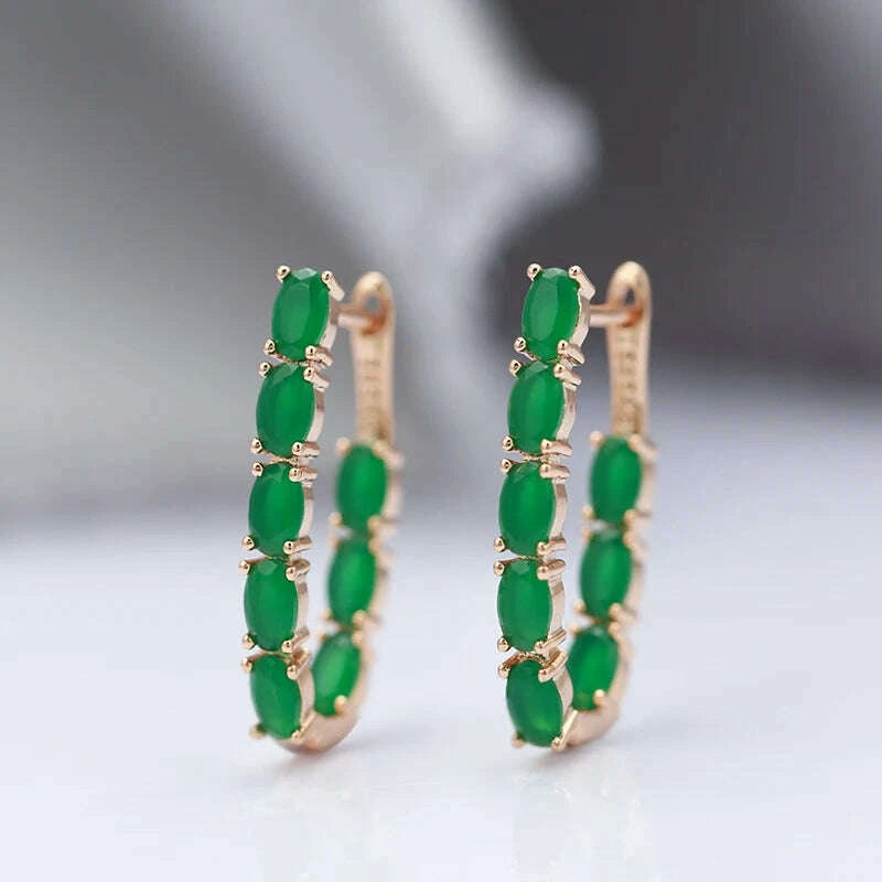 kinel-hot-emerald-oval-cut-zircon-long-drop-earrings-natural-zircon-with-585-rose-gold-women-earrings-fashion-wedding-jewelrykimlud-womens-fashion-34623186