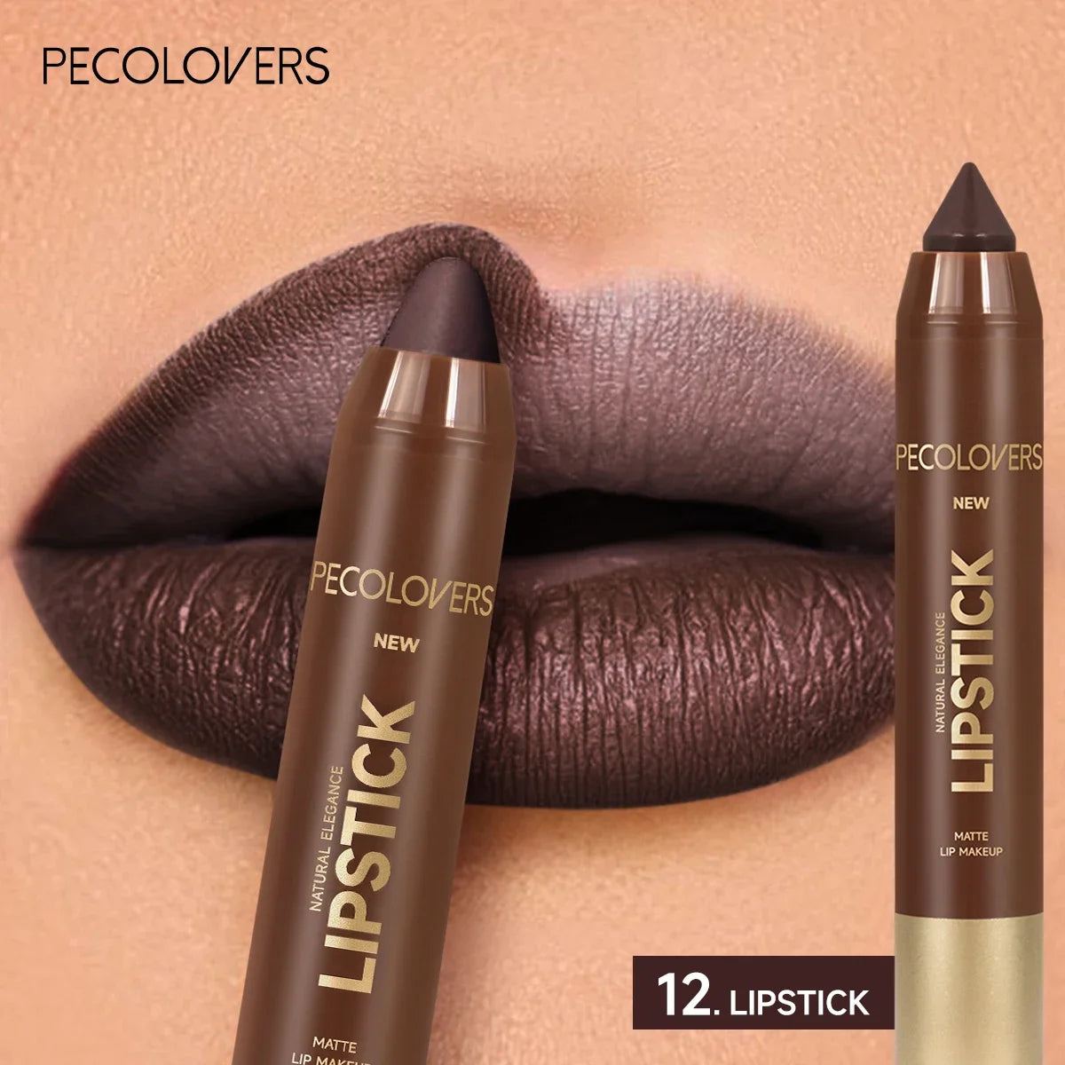 Matte Lipstick Waterproof Velvet — Multicolor | KIMLUD