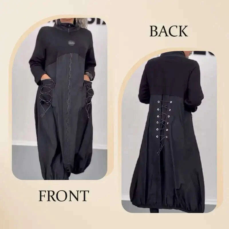 womens-loose-shirt-dress-long--sleeved-with-mocha-collar-and-drawstring-fashion-high-quality-casual-dress-visually-stretchedkimlud-womens-fashion-34603180