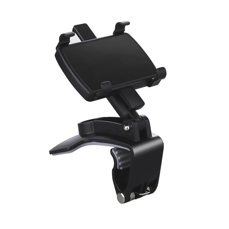 Car Mobile Phone Holder 360 Rotation Dash Board Easy Clip Mount Stand Universal GPS Navigation Bracket For iPhone Xiaomi Samsung