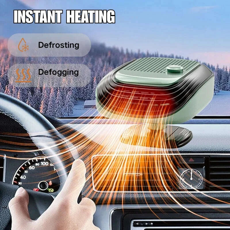 KIMLUD, Car Heater 120w 12V Electric Heated Fan Auto Windshield Defogging Defrosting Heating Cooling Fan for Car Truck RV SUV, KIMLUD Womens Clothes