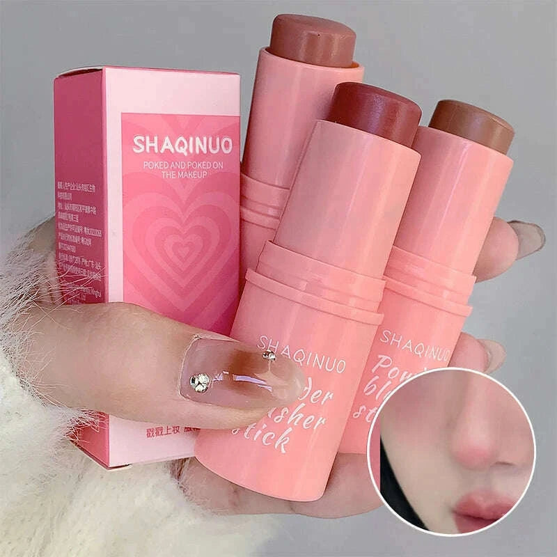 shaqinuo-energizing-blush-stick---natural-matte-finish-creamy-texture-easy-to-blend-for-a-youthful-glow-kimlud-kimlud-33921940
