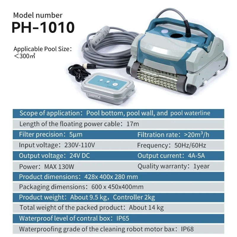 automatic robot pool cleaner smart cordless robotic vacuum pool cleaner