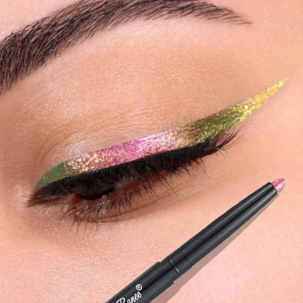 Eyeliner Pencil – Glitter Aurora Multi Chrome – Green Purple | KIMLUD