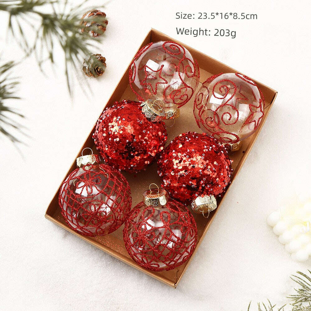 KIMLUD, Christmas Tree 42 Scenes Christmas Decorations, KIMLUD Womens Clothes