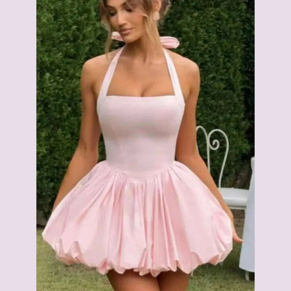 elegant-pink-backless-pleated-lace-up-halter-mini-dress-women-off-shoulder-sleeve-puff-hem-a-line-dresses-summer-lady-partywearkimlud-womens-fashion-34624640