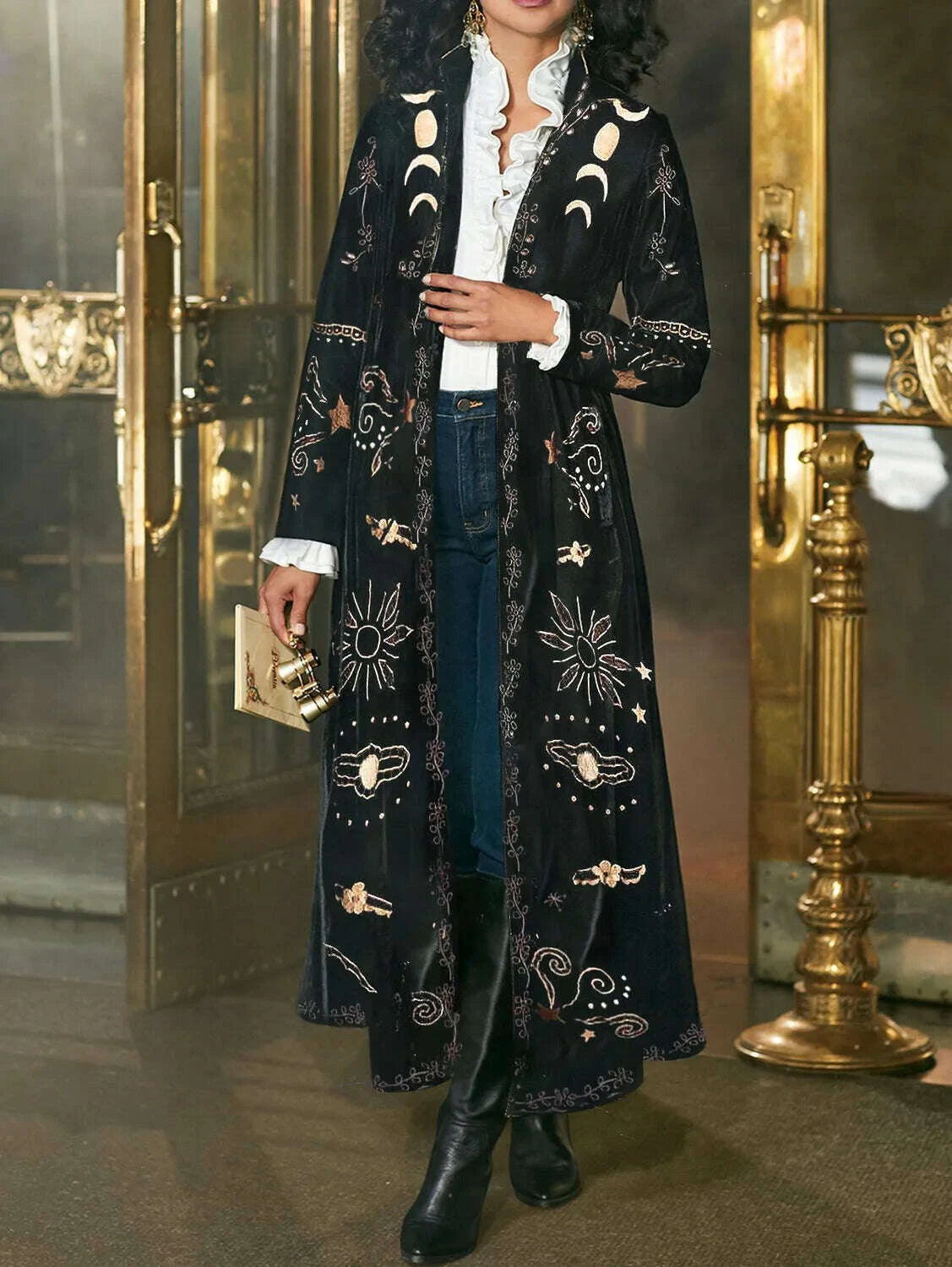 spring-fashion-velvet-cardigan-coat-women-elegant-stand-collar-retro-printed-slim-long-sleeve-maxi-outerwear-coats-soft-jacketkimludkimlud-35560704