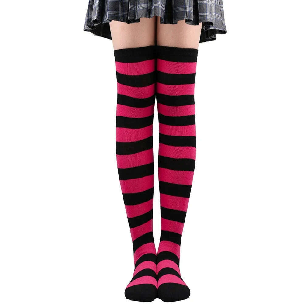 wide-striped-stockings-women-over-knee-high-long-socks-christmas-halloween-cosplay-anime-performance-party-gifts-socks-colorfulkimlud-womens-fashion-34605699
