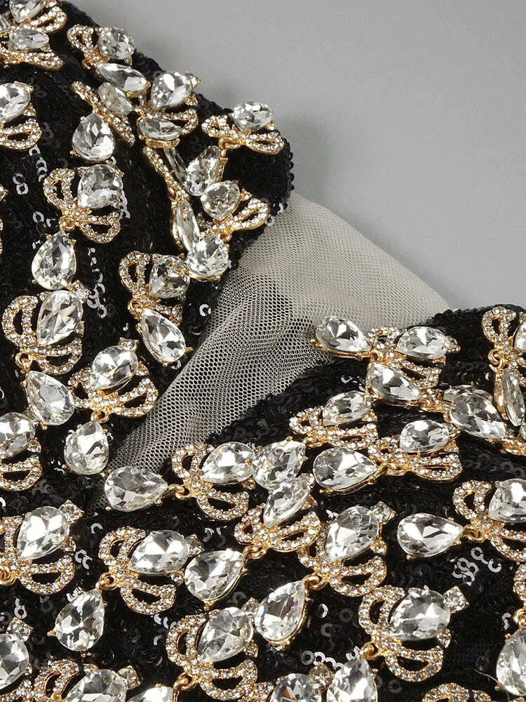 kimlud-vc-black-strapless-diamonds-pearl-mermaid-long-dress-deep-v-plunge-bodycon-elegant-party-evening-gowns-vestidos-with-gloves-kimlud-womens-clothes-35044597