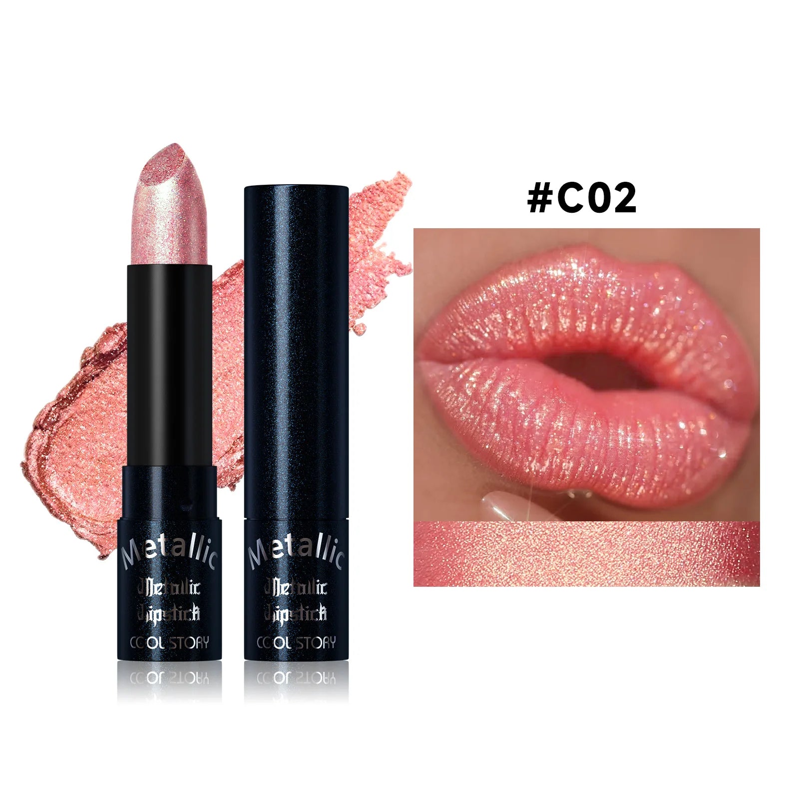 Lipstick – Waterproof – Matte – Pearlescent Pink | KIMLUD