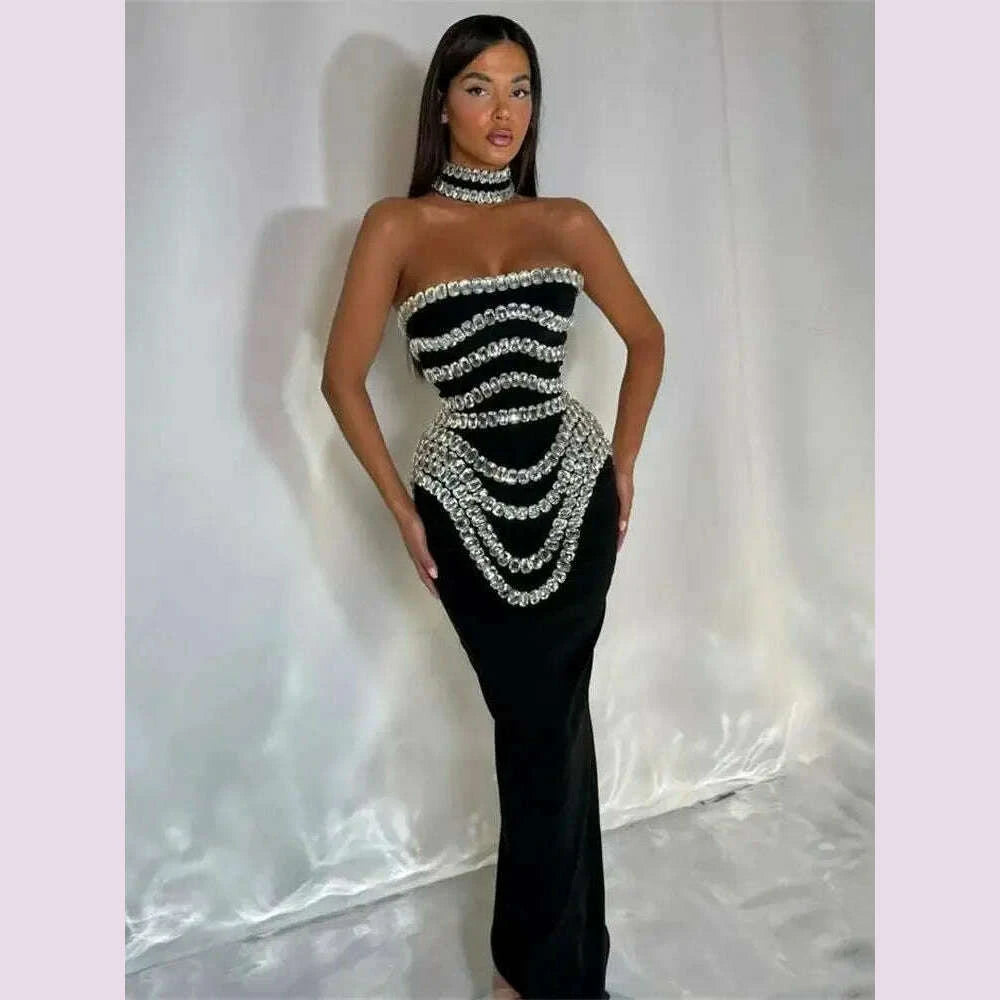 brand-new-ins-2025-women-black-strapless-crystal-bandage-bodycon-dress-designer-collar-elegant-evening-party-dress-vestido-kimlud-kimlud-33914784