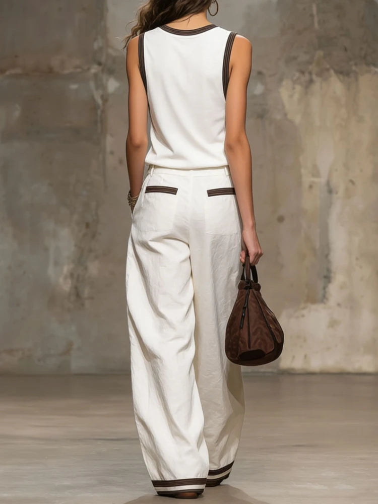 Broadcloth Solid Two Piece Set — Champagne | KIMLUD