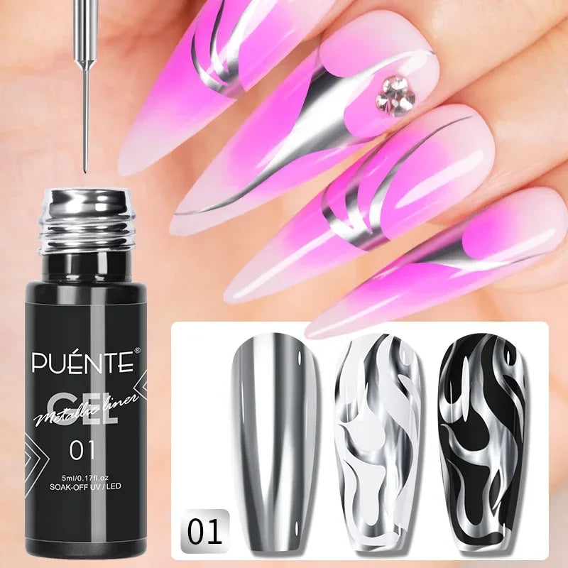 Reflective Glitter Gel Nail Polish Multidimensional Holographic Sparkle, UV-Curable Finish — Pink Lilac | KIMLUD