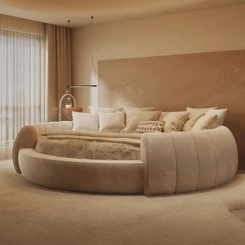 European Simple Bed Sleeping Safe Camping Princess Mobile Bed Frame Queen Baby Design Modern Wooden Beliche Trendy Furniture